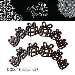 Aplique de PRESENTINHOS DE DE NATAL 18mdfapn027