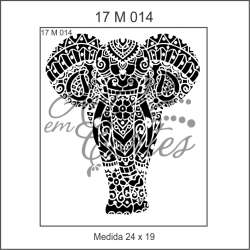 Stencil Mandala 17m014