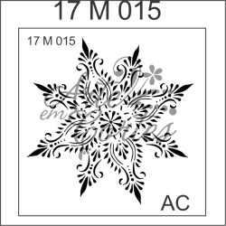 Stencil Mandala 17M015