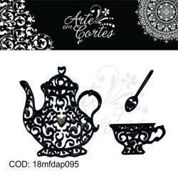 Aplique  XÁcaras de cafe  18mfdap109