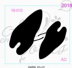 Stencil  Folhagem  18f010