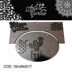 Kit -  Cactos 18mdfkit017