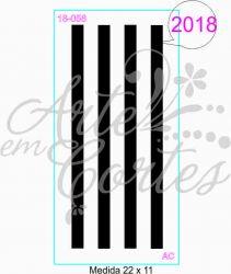 Stencil Fundo Listrado 18fd058