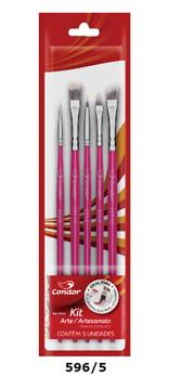 Pincel Artístico KIT 596