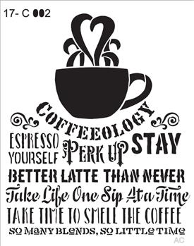 Sencil  Texto café  17C002