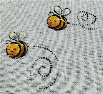 Stencil  abelhas 24-093