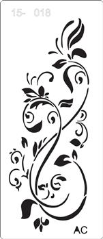 Stencil arabescos 15f018