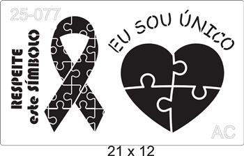 Stencil  Autismo 25-077