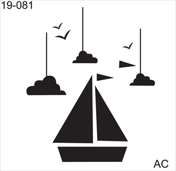 Stencil BARQUINHO    19inf081