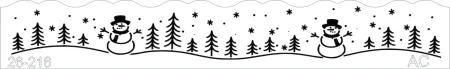 Stencil Barrado Natal       26-216