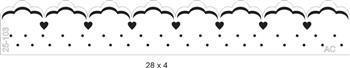 Stencil Barrado Romantico   25-103