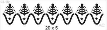 Stencil Barrinha Natal  24-161