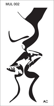 Stencil Beijo    17mul002