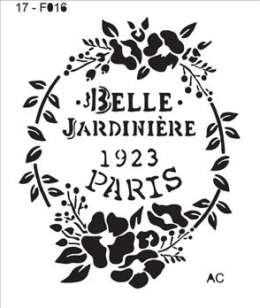 Stencil Belo Jardim17f016