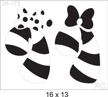 Stencil Bengalinha  24-173
