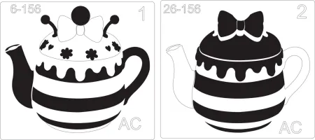 Stencil Bule abelha 26-156