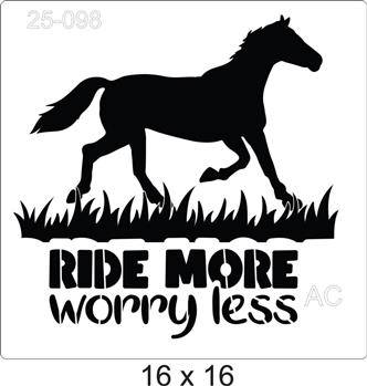 Stencil Cavalo  25-098