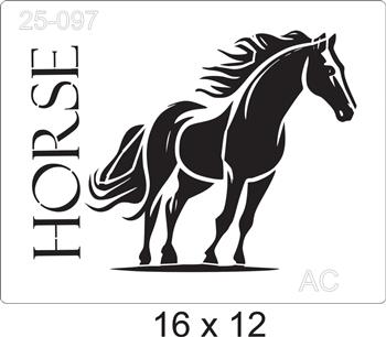 Stencil Cavalo  25-097