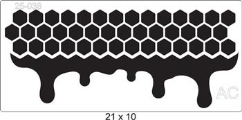 Stencil  Colmeia 25-038