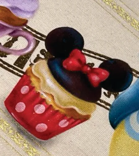 Stencil  Cupcake Minnie 25-149