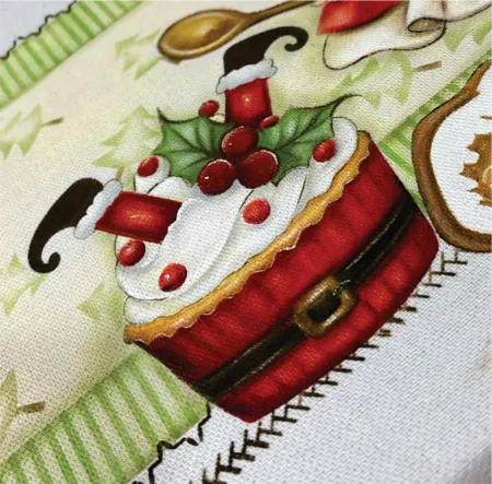Stencil CupCake Noel  23-205