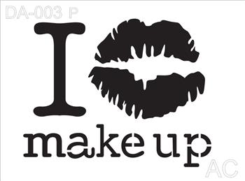 Stencil  MAKE UP     20dani003