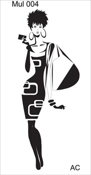 Stencil Diva  17mul004