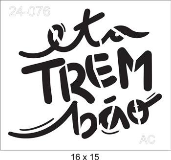 Stencil eta trem bão  24-076