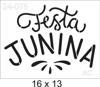 Stencil Festa Junina 24-075