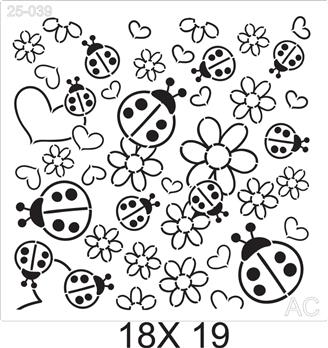 Stencil Joanhinhas 25-039