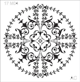 Stencil Mandala 18m004