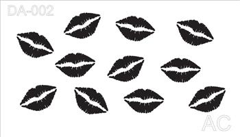 Stencil Boquinhas  20dani002