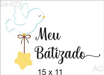 Stencil Meu Batizado 24-073
