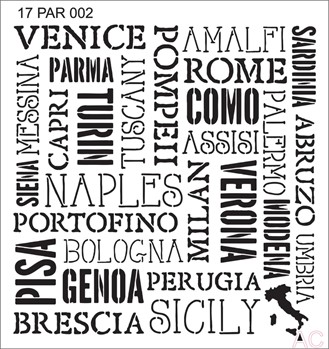Stencil Países 17par002