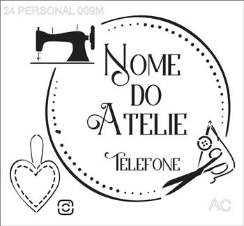 Stencil Personalizado Para Marcas 24perso009