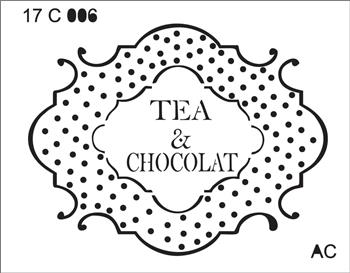 Stencil  PLACA DE CAFÉ  COD: 17C006