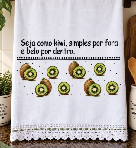 Stencil Seja como kiwi.... fruta 26-268