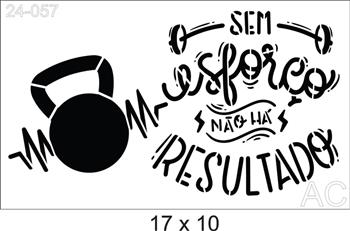 Stencil Sem esforço .. Ref: 24-057