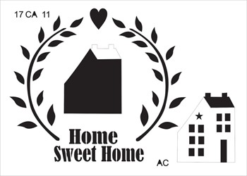Stencils CASA COUNTRY COD 17ca011
