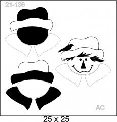 Stencil Espantalho 21-166