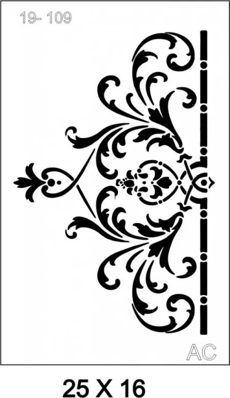 Stencil ARABESCO 19-109