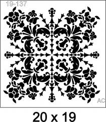 Stencil ARABESCO 19-137