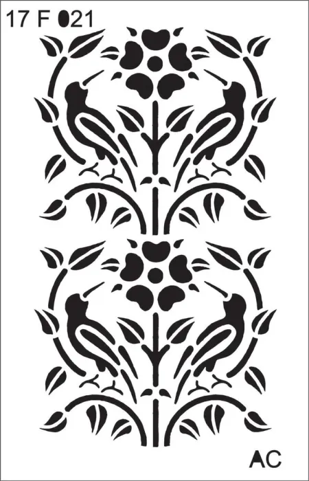 Stencil  ARABESCOS  17f021