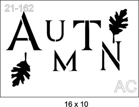 Stencil Autmn 21-162