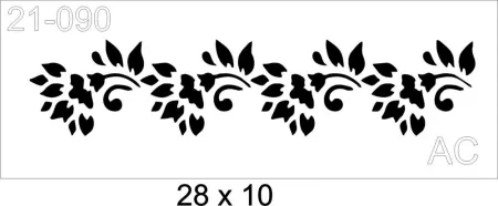 Stencil  Barrado 21-090