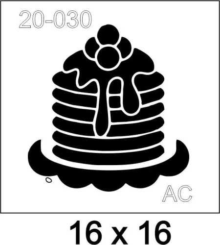 Stencil   Bolo  20-030