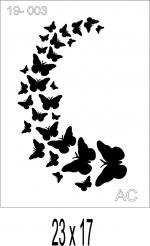 Stencil BORBOLETAS 19-003