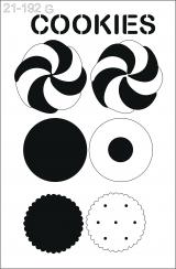 Stencil Cookies 21-192