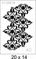 Stencil Arabescos     21-268