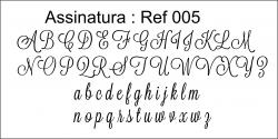 Stencil de Assinatura Personalizado - 18ass005